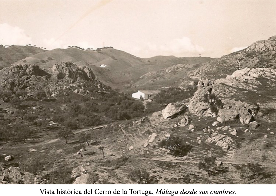 Cerro de la Tortuga, vista interior, ca. 1960-1970.