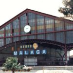 Marquesina de la Estación de Ferrocarriles de Málaga, sin fecha.