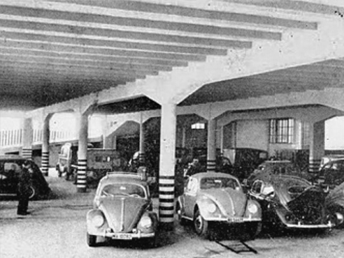 Garaje Las Delicias, 1959.