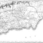 Mapa antiguo del sureste español