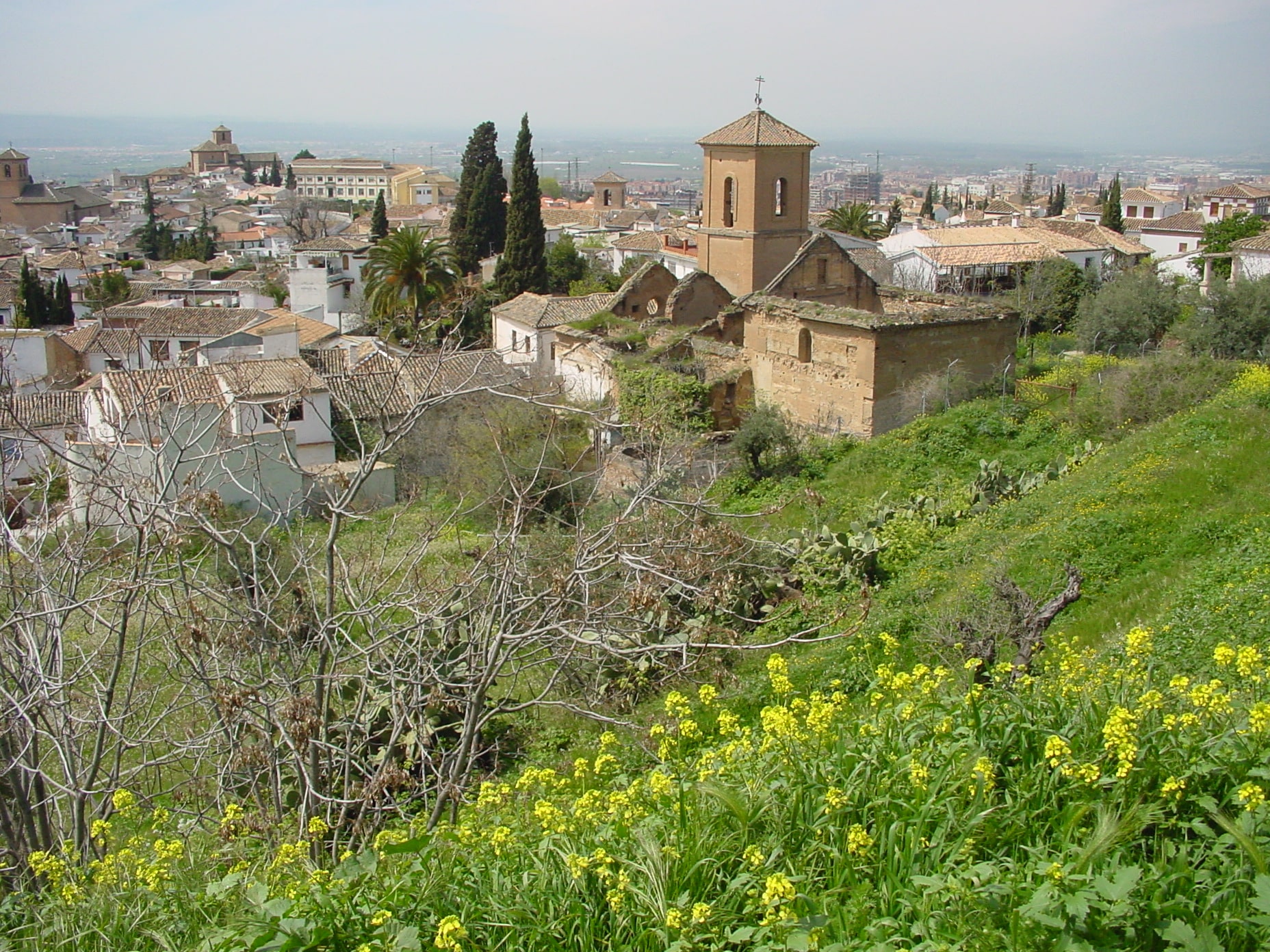 Iglesia San Luis, vista trasera