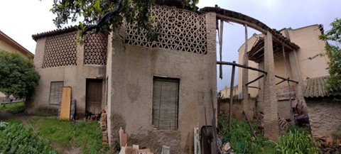 Secadero de Granada, vista frontal.