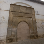 Puerta Árabe del Convento de Santa Catalina de Zafra, Granada. Vista actual.